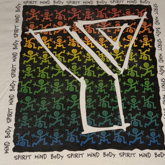 VTG YMCA of Middle TN Spirit Mind Body White Unisex Gildan St. Thomas Health XL - Picture 1 of 15